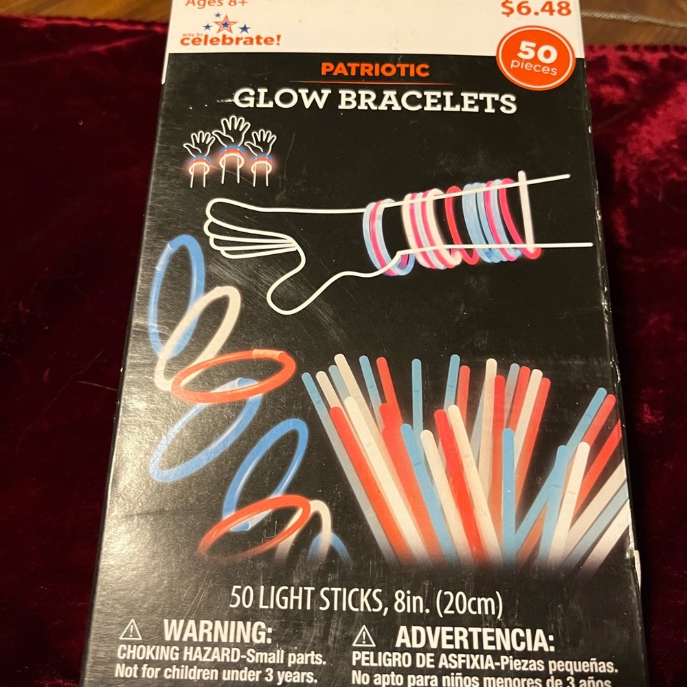 Patriotic Glow Bracelets